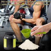 Plastic Long-Handle Measuring Scoop for Powders, Granules, Coffee, Pet Food, Baking Supplies, Protein & Other Dry Goods, BPA-...