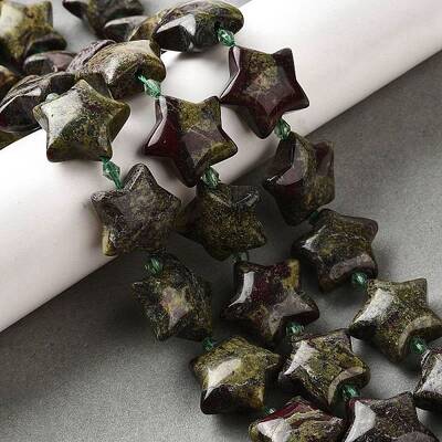 Natural Dragon Blood Beads Strands