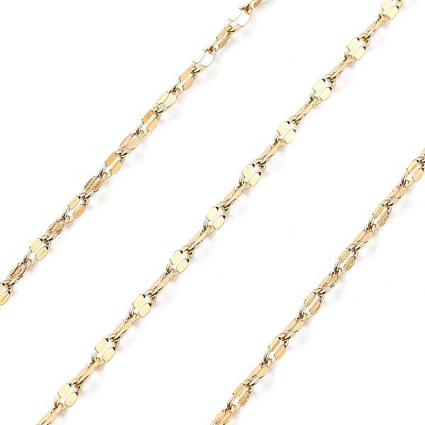 10M Brass Coffee Bean Chains