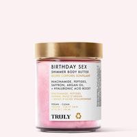 Birthday Shimmer Body Butter - Shimmering Moisturizer -  Rich Saffron & Jasmine Scent