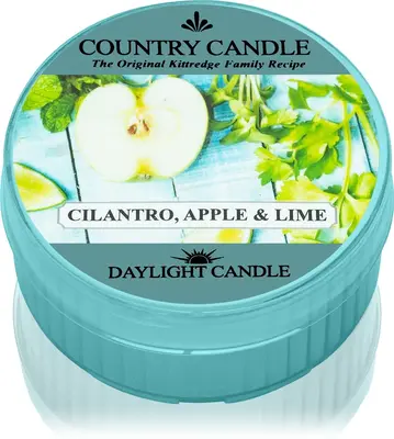 Country Candle Cilantro, Apple & Lime Tea Light Candle 42 G