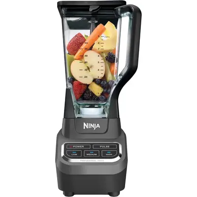 Ninja BL610 Professional 72 Oz Countertop 1000-Watt Base and Total Crushing Technology for-Smoothies, Ice and Frozen Fruit, B...