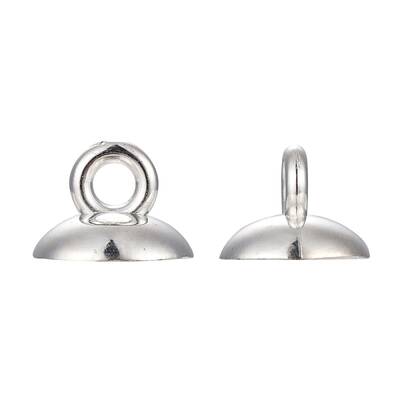 Plastic Bead Cap Pendant Bails