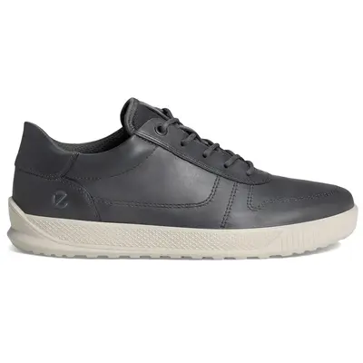 Ecco Byway Brushed Nubuck Men's Lace Up Shoes - Magnet - Size:US 8-8.5 Men