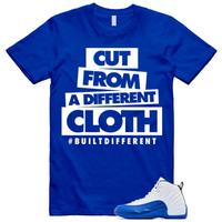 12 Blueberry Game Royal Blue White Black Shirt Match CLOTH, 12 Blueberry Outfit, Designer Clothing, Menswear Top T-Shirt