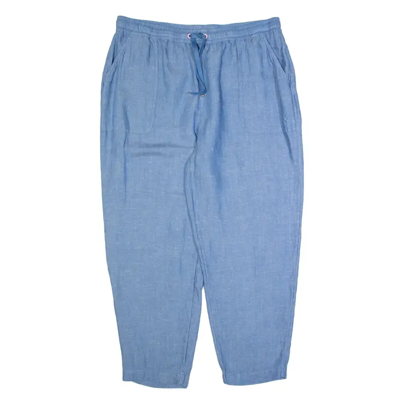 JOULES Mens Trousers Blue Relaxed Tapered W36 L26