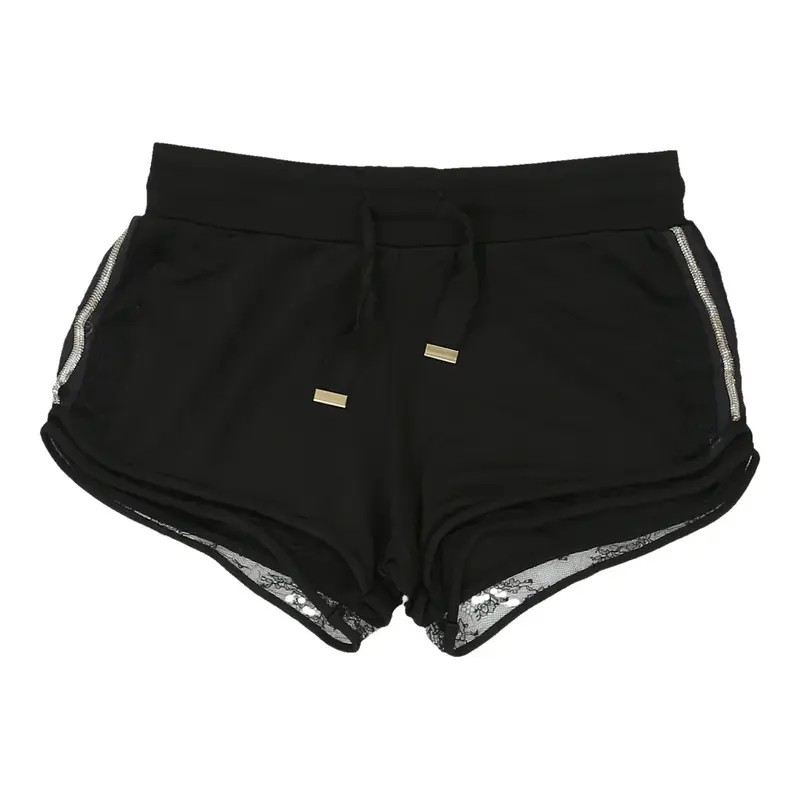 Roberto Cavalli Shorts - XS Black Polyester | Size: x-small