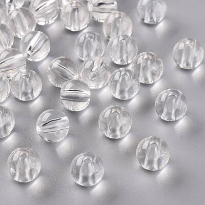Transparent Acrylic Beads
