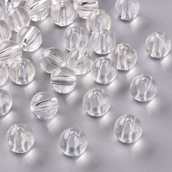 Transparent Acrylic Beads