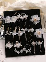 Flower Design Earrings Set, Fashion Jewelry for Party, Daily Clothing Decor, Trendy All-match & Exquisite Jewelry for Birthda...