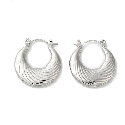 Non-Tarnish 304 Stainless Steel Hoop Earrings for Women