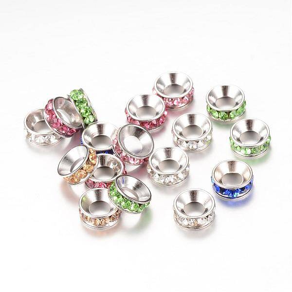 Rhinestone Spacer Beads