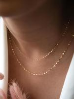 Women's Elegant Minimalist Stackable Necklace, Trendy Exquisite Chain Necklace, Chic Gorgeous Jewelry As Gift for Girlfriend