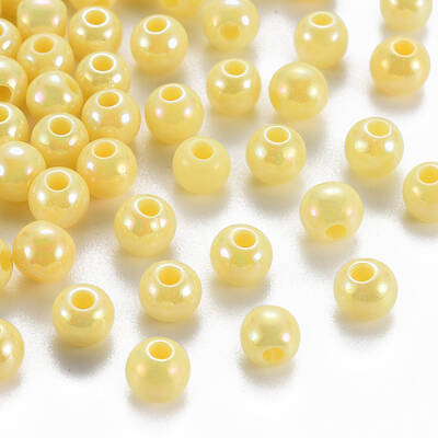 Opaque Acrylic Beads