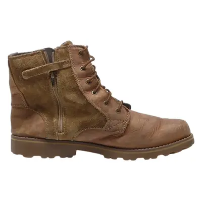 TIMBERLAND Lace-Up Boots Brown Leather Womens UK 5.5