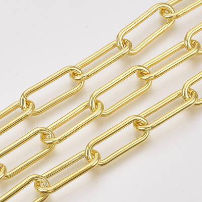 Unwelded Iron Paperclip Chains