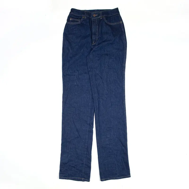 CALVIN KLEIN Jeans Blue Denim Relaxed Straight Womens W25 L35