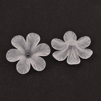 Transparent Acrylic Beads