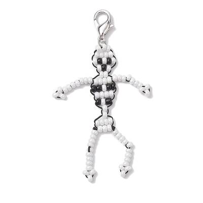 Handmade Seed Beads  Keychain Pendants Decoration