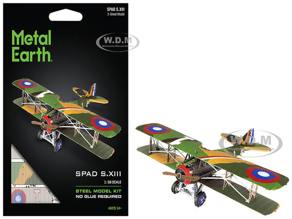 Model Kit SPAD S.XIII Fighter Aircraft \