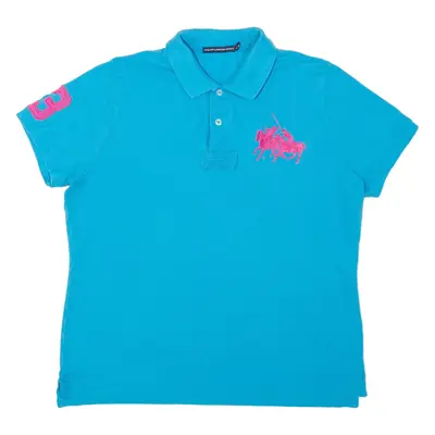 POLO SPORT RALPH LAUREN Mens Polo Shirt Blue XL