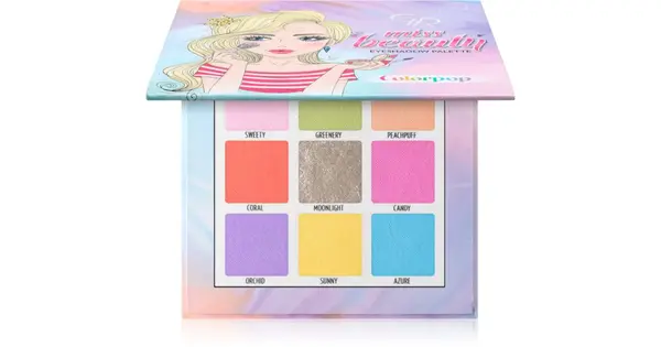 Golden Rose Miss Beauty Colorpop Eyeshadow Palette 9X13 G