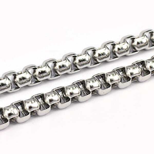 Tarnish Resistant 304 Stainless Steel Box Chains