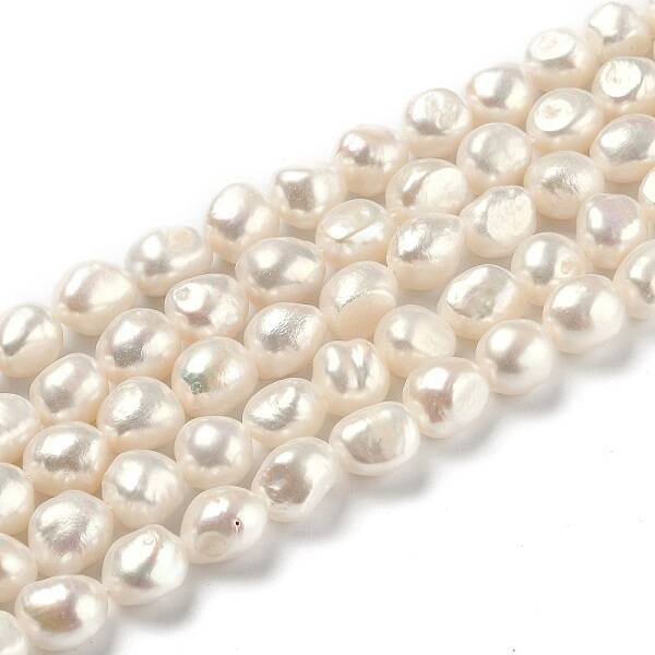 Natural Cultured Freshwater Pearl Beads Strands