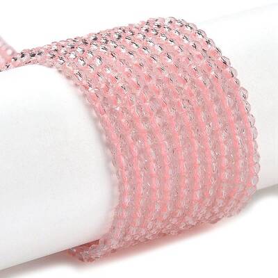 Transparent Glass Beads Strands