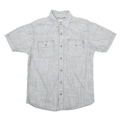 LEVI'S Mens Plain Shirt Grey S