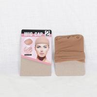 1pcs Wig Caps High Quality Hair Nets Weave Nylon Stretchy Lace Front Wig Cap for Women Men Light Brown random gift Beauty Pro...