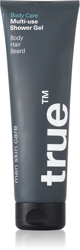 true men skin care Multi-use Shower Gel for Face, Body and Hair for Men 100 ml