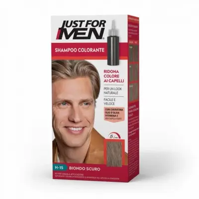Just For Men Natural Dark Blonde Coloring Shampoo