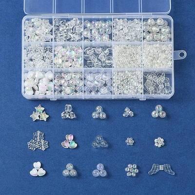 Transparent Acrylic Beads