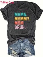 Women's Letter Print Crewneck Tee, Comfort Short Sleeve T-shirt, T Shirts for Women, Casual Lady Streetwear Top for Summer & ...