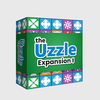 The Uzzle Original Board Game Expansion, Popular Family Board Games for Kids & Adults, Suitable for Children & Adults