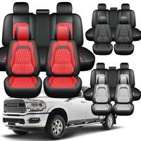 Custom Fit for 2008-2024 Dodge RAM 1500 2500 3500, Arespark Pickup Seat Covers for Dodge Ram Full Set, Waterproof Truck Car S...