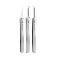 Professional Facial Blackhead Remover Tweezers – Precision Stainless Steel Acne Extractor & Pimple Popper Tool for Skincare...
