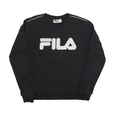 FILA Sweatshirt Black Mens S