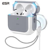ESR for AirPods 4 Case, Compatible with ESR for AirPods Pro 2nd Generation Case (HaloLock),Compatible with MagSafe, Full Drop...