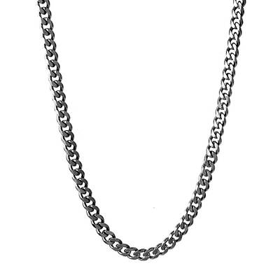 201 Stainless Steel Curb Chain Necklaces
