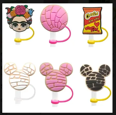 Drinking Straw Cover (Decoration Accessories Drinkware Silicone)