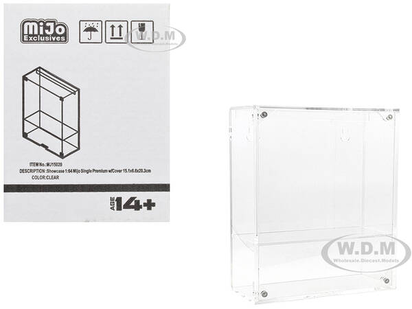 Showcase Premium Collector Single Display Case with Shelf \