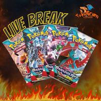 Pokemon TCG Paradox Rift Booster Packs Live Rips
