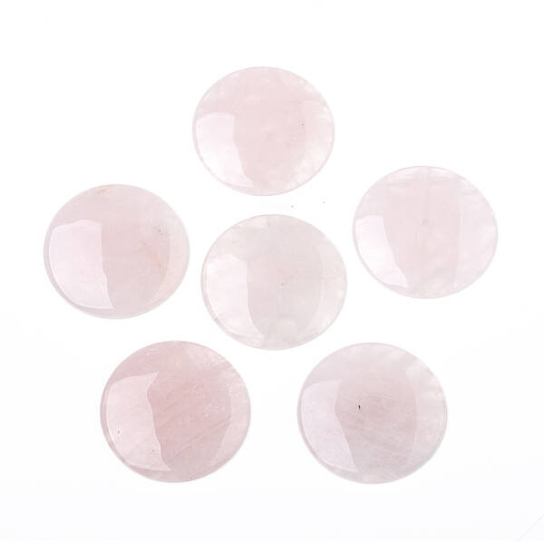 Natural Rose Quartz Cabochons