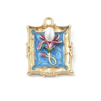 Alloy Enamel Pendants
