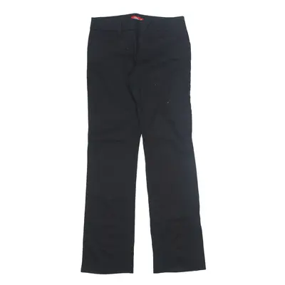 DICKIES Workwear Trousers Black Regular Bootcut Womens W20 L23