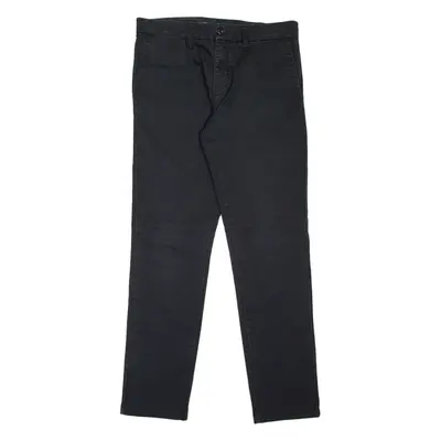 CARHARTT Sid Pant Mens Trousers Black Slim Tapered W33 L32