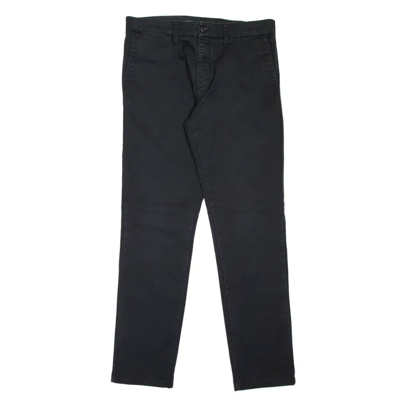 CARHARTT Sid Pant Mens Trousers Black Slim Tapered W33 L32