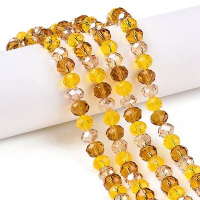 Transparent Glass Beads Strands
